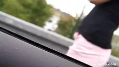 Abspielen Prostituierte gegen Bezahlung in der Öffentlichkeit von einer Einzelperson gefickt