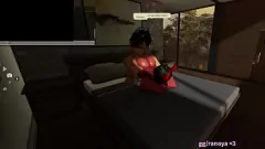 Jouer Demon Whore se fait baiser grossièrement en cowgirl et en levrette