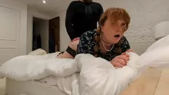 Play Oscar Thickk & Shannon Huxley - Raunchy Anal Fuck with Stockings & Ginger Gape