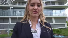 British Hotel Worker Ivy Maddox's Filthy Public Toilet Encounter with a Big Cock