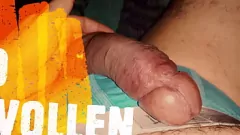 Redare Handjob înmuiat în spermă: Masturbarea Dick Big și creampie